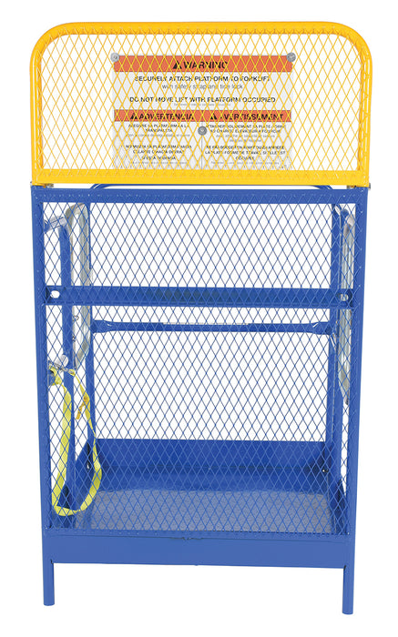 Vestil WP-3636-DD steel work platform with - view 4