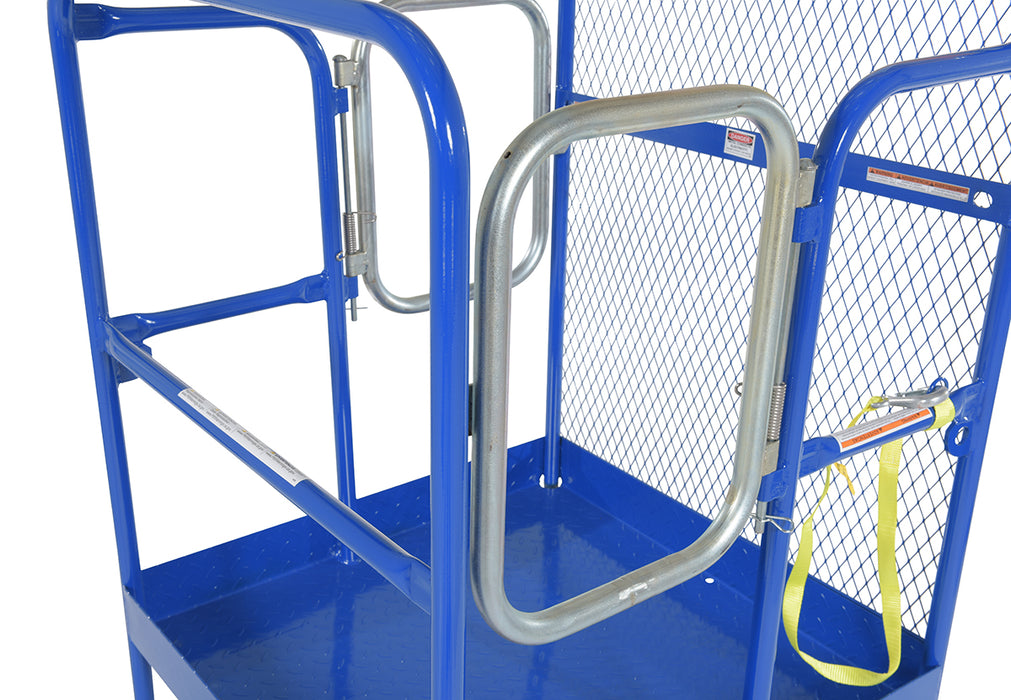 Vestil WP-3636-DD steel work platform with - view 6