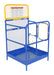 Vestil WP-3636 Steel Work Platform 36 in. x 36 in. 1,000 lb. Capacity Blue
