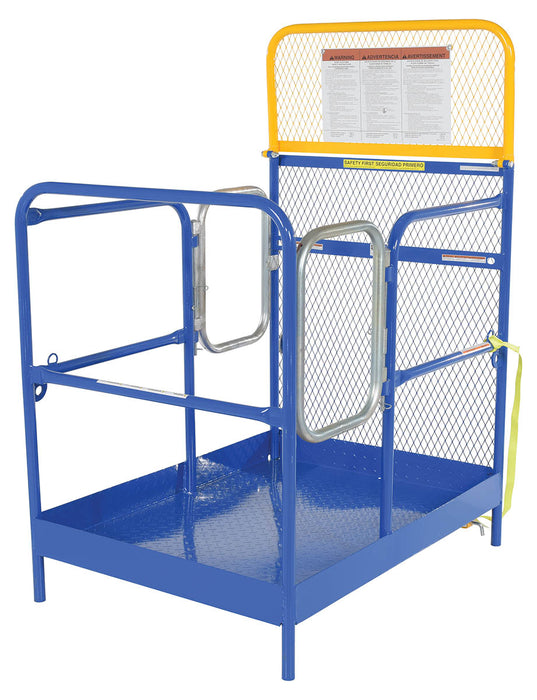 Vestil WP-3648-DD steel work platform with - view 2