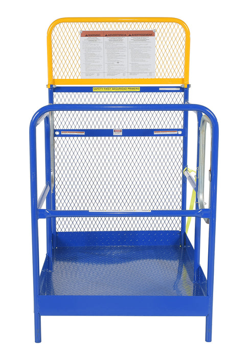 Vestil WP-3648-DD steel work platform with - view 3