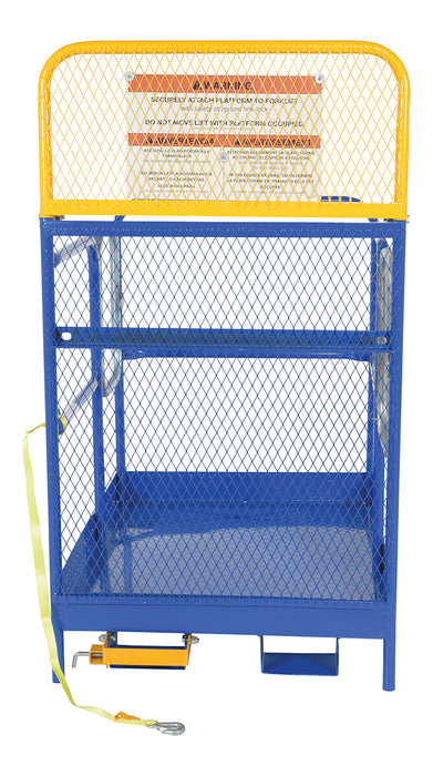 Vestil WP-3648-DD steel work platform with - view 4