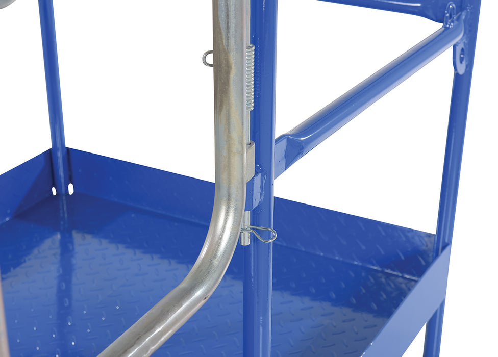 Vestil WP-3648-DD steel work platform with - view 9