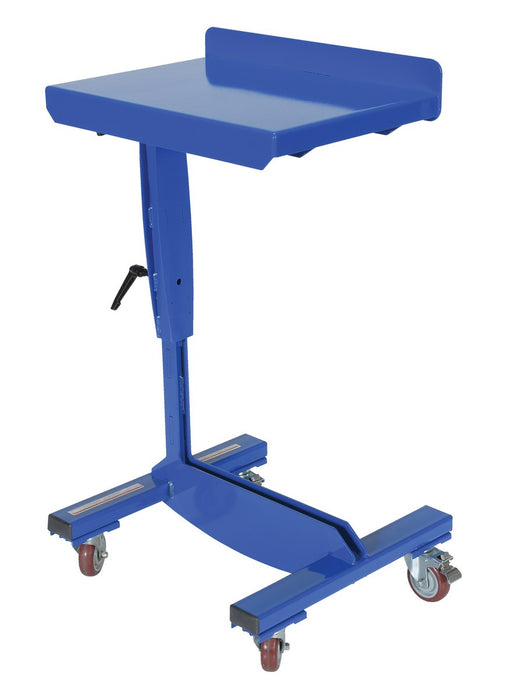 Vestil WPT-1624 steel mobile tilting work table - view 2