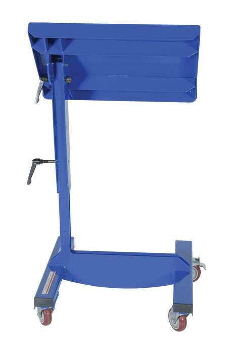Vestil WPT-1624 steel mobile tilting work table - view 4