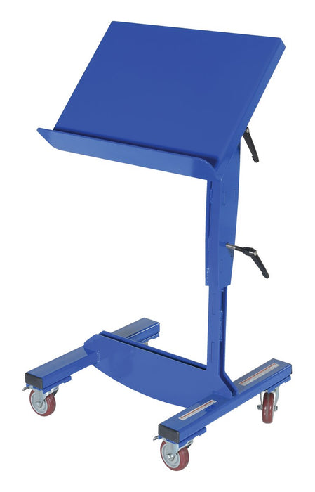 Vestil WPT-1624 steel mobile tilting work table - view 5