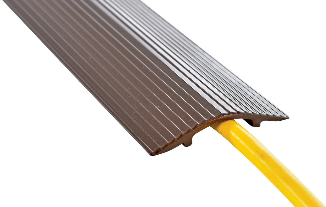 Vestil WR-36-BRN extruded aluminum hose/cable crossover - view 4