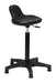 Vestil WSS-60-N Metal/Plastic Adjustable Sit/Stand Chair 330 lb. Capacity Black