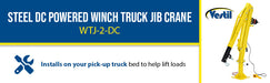 Vestil WTJ-2-DC steel dc powered winch truck jib crane feature overview 3