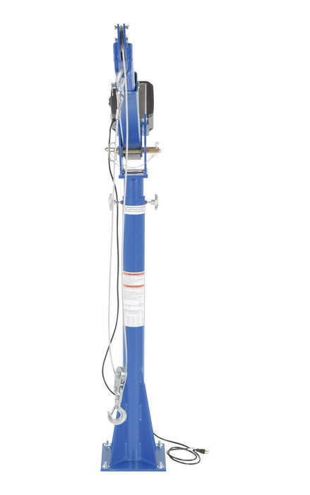 Vestil WTJ-20-3-AC steel ac powered jib crane - view 3