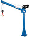 Vestil WTJ-20-3-DC Steel DC Powered Jib Crane 3-5 ft. Boom 2,000 lb. Capacity Blue