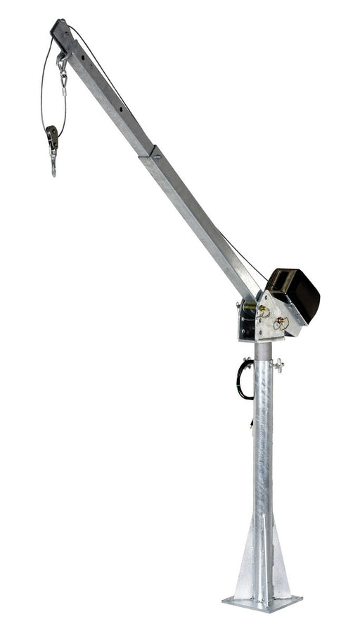 Vestil WTJ-20-4-AC-GAL galvanized steel ac powered jib crane - view 2