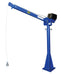 Vestil WTJ-20-4-AC Steel AC Powered Jib Crane 4-7 ft. Boom 2,000 lb. Capacity Blue