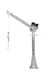 Vestil WTJ-20-4-DC-GAL galvanized steel dc powered jib crane - view 3