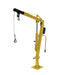 Vestil WTJ-2 Steel Winch Truck Jib Crane 500 lb. Extended Capacity Yellow