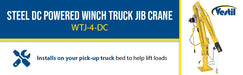 Vestil WTJ-4-DC steel dc powered winch truck jib crane feature overview 3