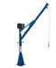 Vestil WTJ-E-15-3-AC-CSA Steel AC Powered Jib Crane CSA Compliant 3-1/2 to 5-1/2 ft. Boom 1,500 lb. Capacity Blue