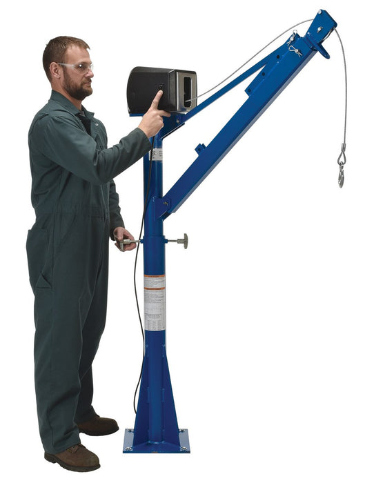Vestil WTJ-E-15-3-AC-CSA steel ac powered jib crane csa compliant - view 7