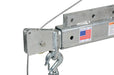 Vestil WTJ-E-15-3-DC-GAL galvanized steel dc powered jib crane - view 3