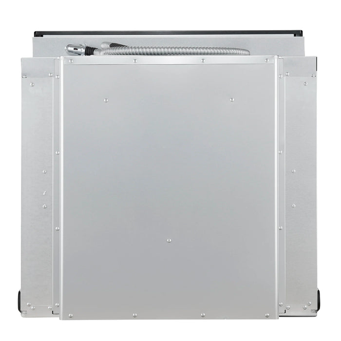 Forno Vomero 30-Inch Wall Oven with 5 cu.ft Total Capacity in Black with Stainless Steel Handle (FBOEL1370-30BLK)