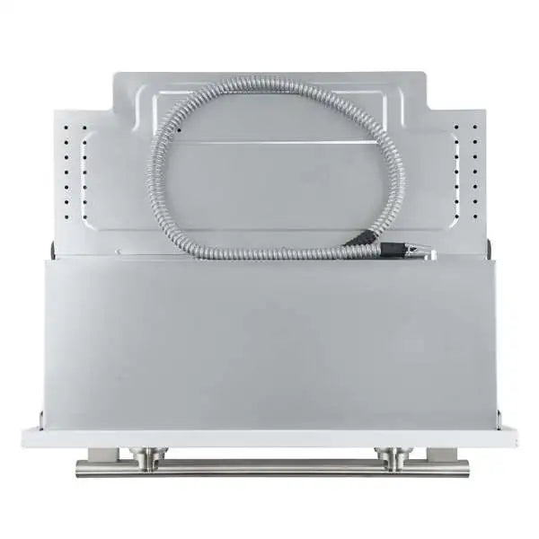 Forno Vomero 30-Inch Wall Oven with 5 cu.ft Total Capacity in White with Stainless Steel Handle (FBOEL1370-30WHT)