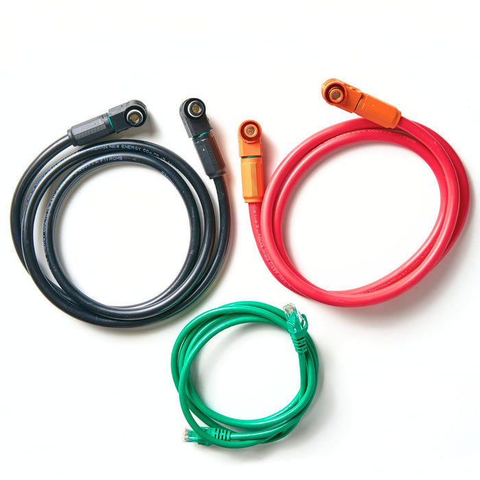EG4 100Ah WallMount Battery Paralleling Cable Kit - WallMount 100Ah Paralleling Kit - All 