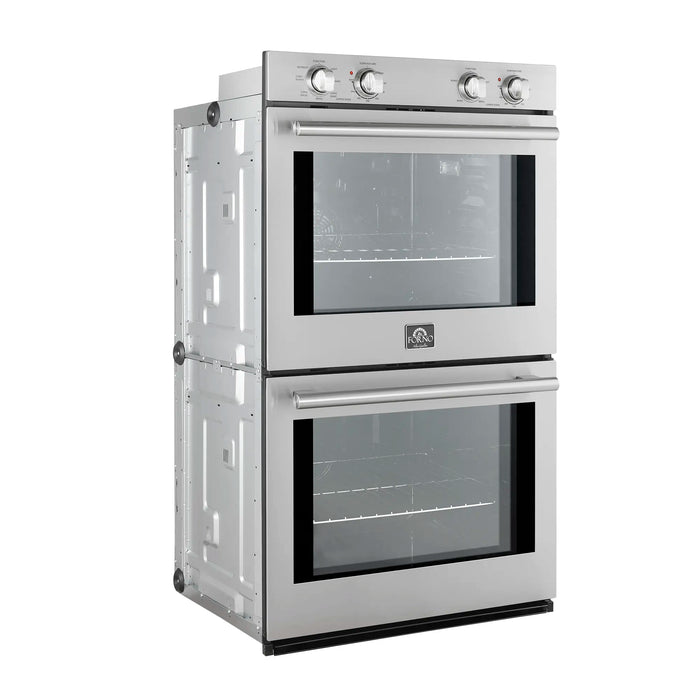 Forno Vomero 30-Inch Double Wall Oven in Stainless Steel (FBOEL1324-30)