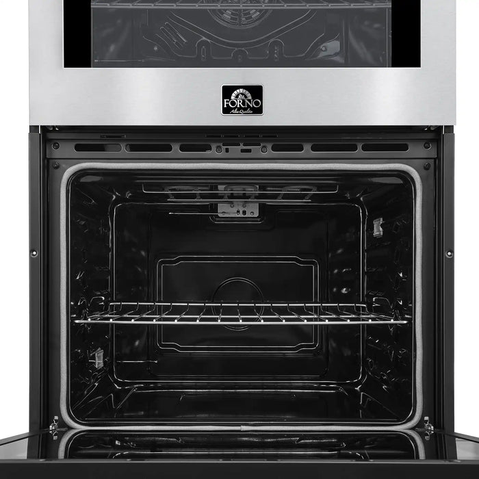 Forno Vomero 30-Inch Double Wall Oven in Stainless Steel (FBOEL1324-30)