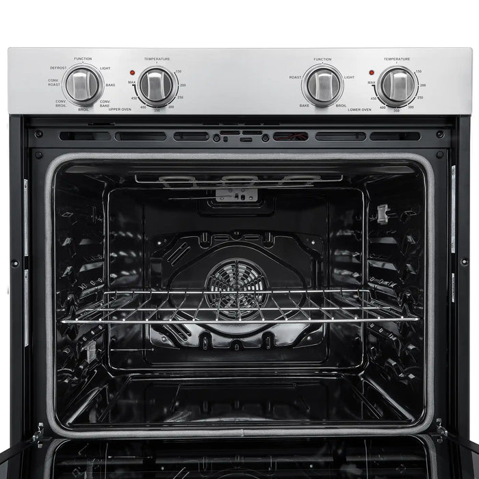 Forno Vomero 30-Inch Double Wall Oven in Stainless Steel (FBOEL1324-30)