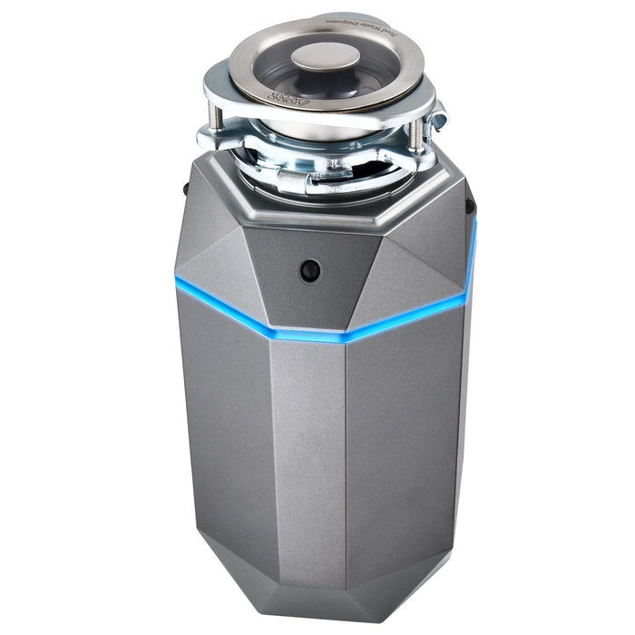 Forno Acqua BrightDiamond Black Onyx 1HP Super Quiet Garbage Disposal Corded with Motion... Kitchen Appliance - Close-Up