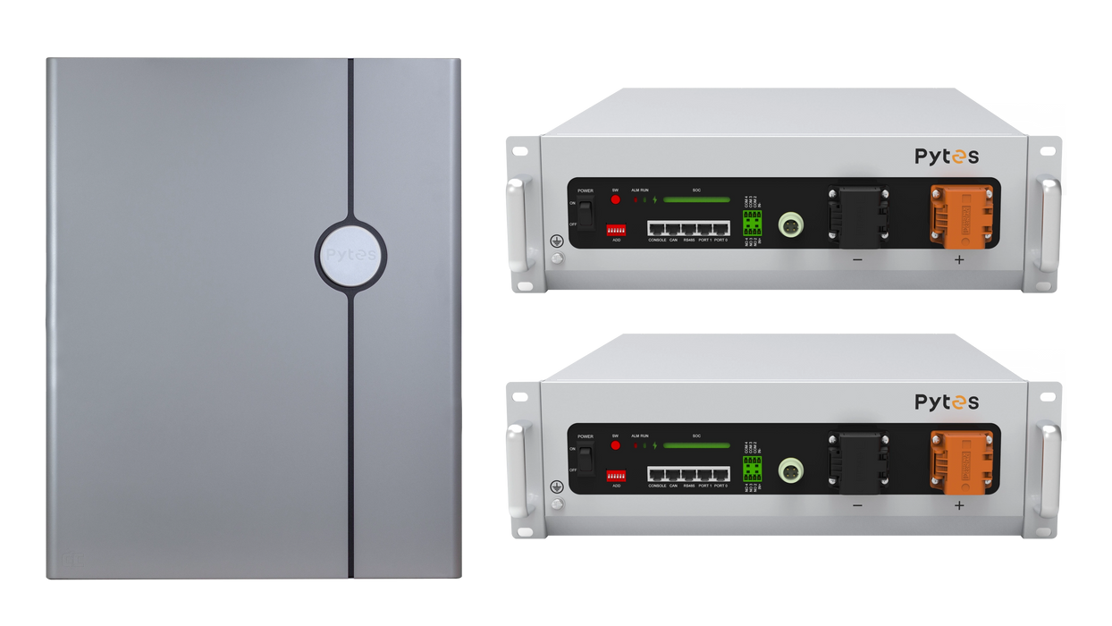 Pytes V5 VR-BOX-IC Bundle, 10.24kWh of Storage for Partial Home Backup and Tiny Home Energy Storage - Urban Supply Inc