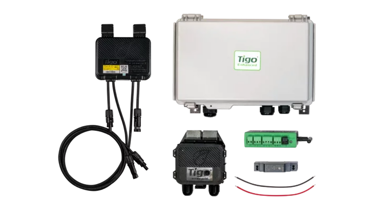 Tigo Optimizer Bundle, Tigo TS4-A-O Optimizer Module with Tigo CCA Kit, Includes Tigo Access Point and Cloud Connect Advanced - Urban Supply Inc