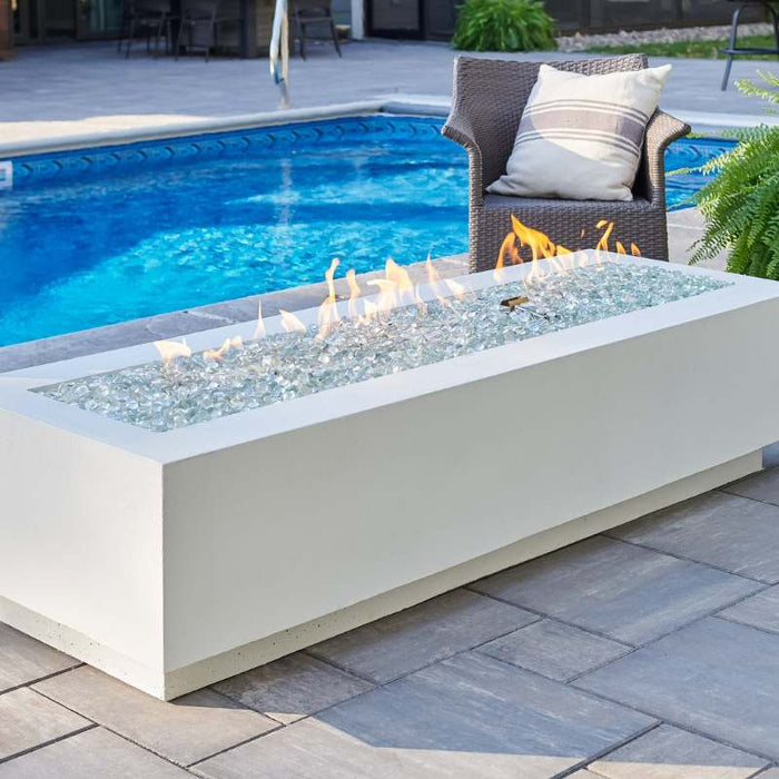 The Outdoor Greatroom Cove Linear Gas Fire Pit Table