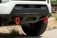 DV8 Offroad Winch Fairlead Cover Plate – installed on vehicle, image 6 of 11