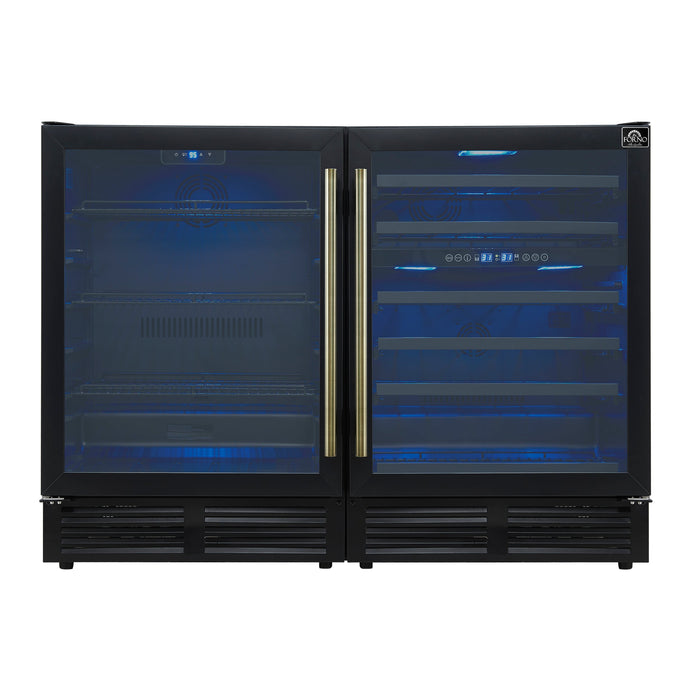 Forno FWCDR6699 Side By Side Beverage/Wine cooler - view 1