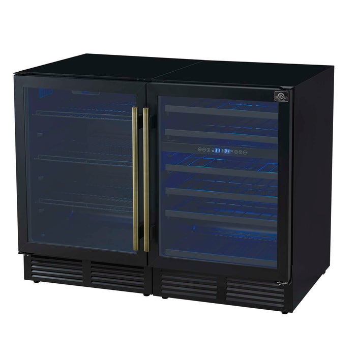Forno FWCDR6699 Side By Side Beverage/Wine cooler - view 4