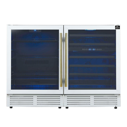 Forno FWCDR6699 Side By Side Beverage/Wine cooler - view 2