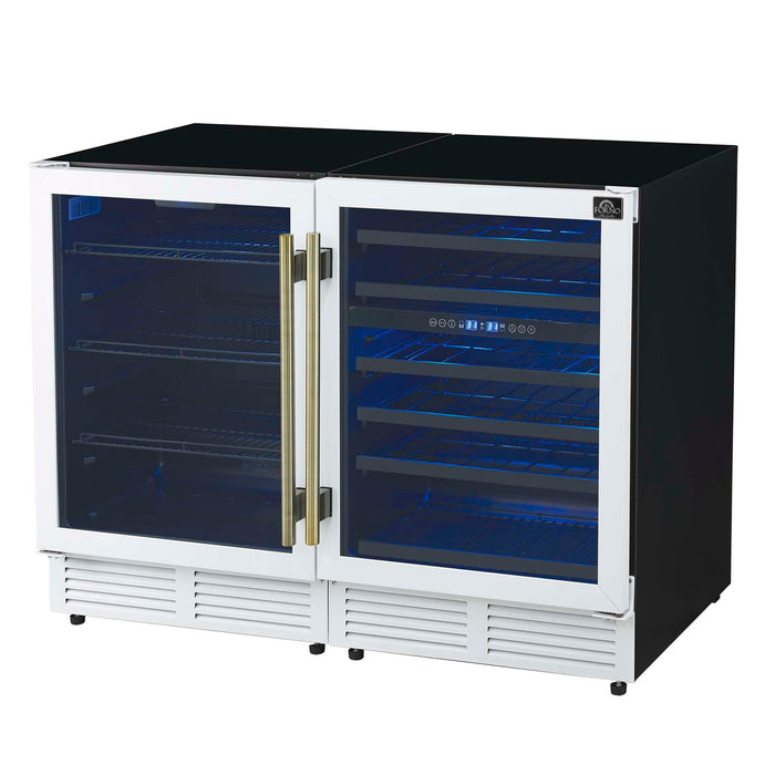 Forno FWCDR6699 Side By Side Beverage/Wine cooler - view 4