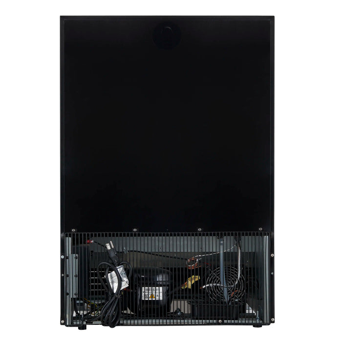 Forno Bachino 24-Inch Wine Cooler in Stainless Steel with LED Lighting, Triple Glass Door, & 51 Bottle Capacity (FWCDR6634-24S)