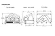 Napoleon 18" Woodland Electric Fireplace Log Set - NEFI18H - Lifestyle View