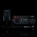 em-trak X100 VHF/DSC/AIS radio front panel with color display and fist mic