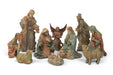 Park Hill Collection Painted Resin Nativity Figures, 17", Set of 10