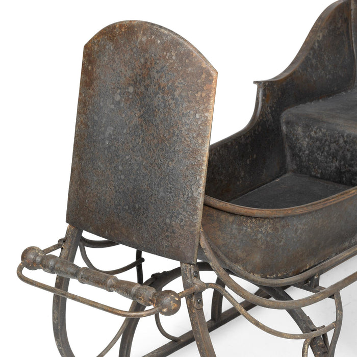 Antique Iron Cutter Sleigh XDX40454 - detail close-up