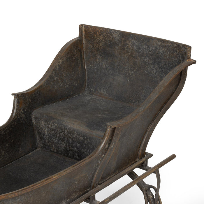 Antique Iron Cutter Sleigh XDX40454 - back view