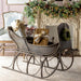 Antique Iron Cutter Sleigh XDX40454 - specifications diagram