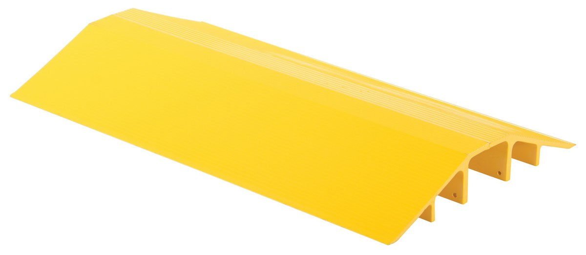 Vestil XHCR-36-Y Aluminum Extruded Hose/Cable Crossover 36 in. Length Yellow