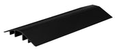 Vestil XHCR-48-BK Aluminum Extruded Hose/Cable Crossover 48 in. Length Black