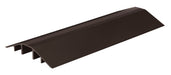 Vestil XHCR-48-BRN Aluminum Extruded Hose/Cable Crossover 48 in. Length Brown