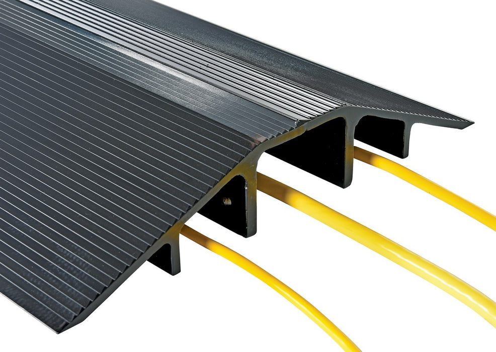 Vestil XHCR-60-BK aluminum extruded hose/cable crossover - view 4