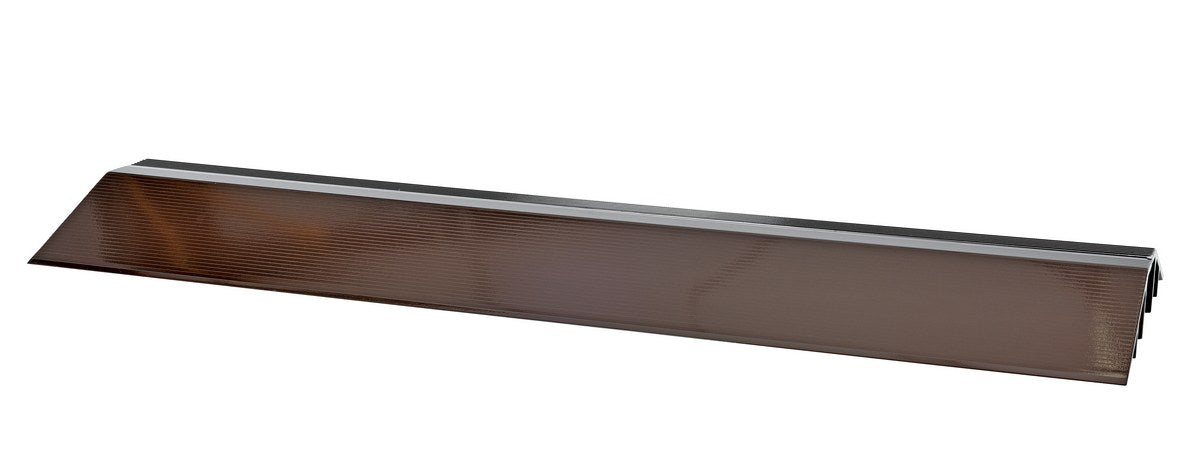 Vestil XHCR-60-BRN aluminum extruded hose/cable crossover - view 2